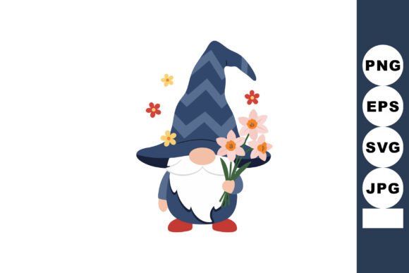 Cute Gnome Holding Pink Flowers: A Designer's Review