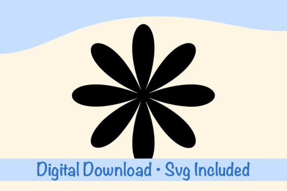 Retro Flowers SVG: Vibrant Graphics for Illustrations