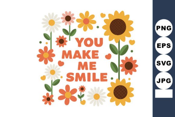 Sunflower Graphics & Illustrations for Happy Brands